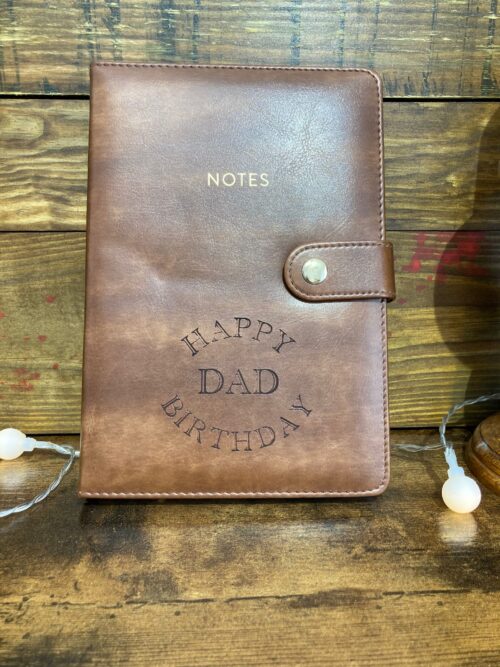 happy birthday dad note pad