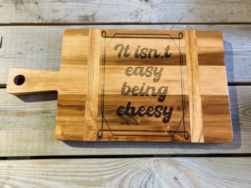 it isn't easy being cheesy cheese board