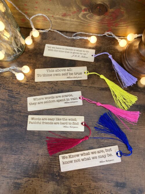 Literary quotes book marks